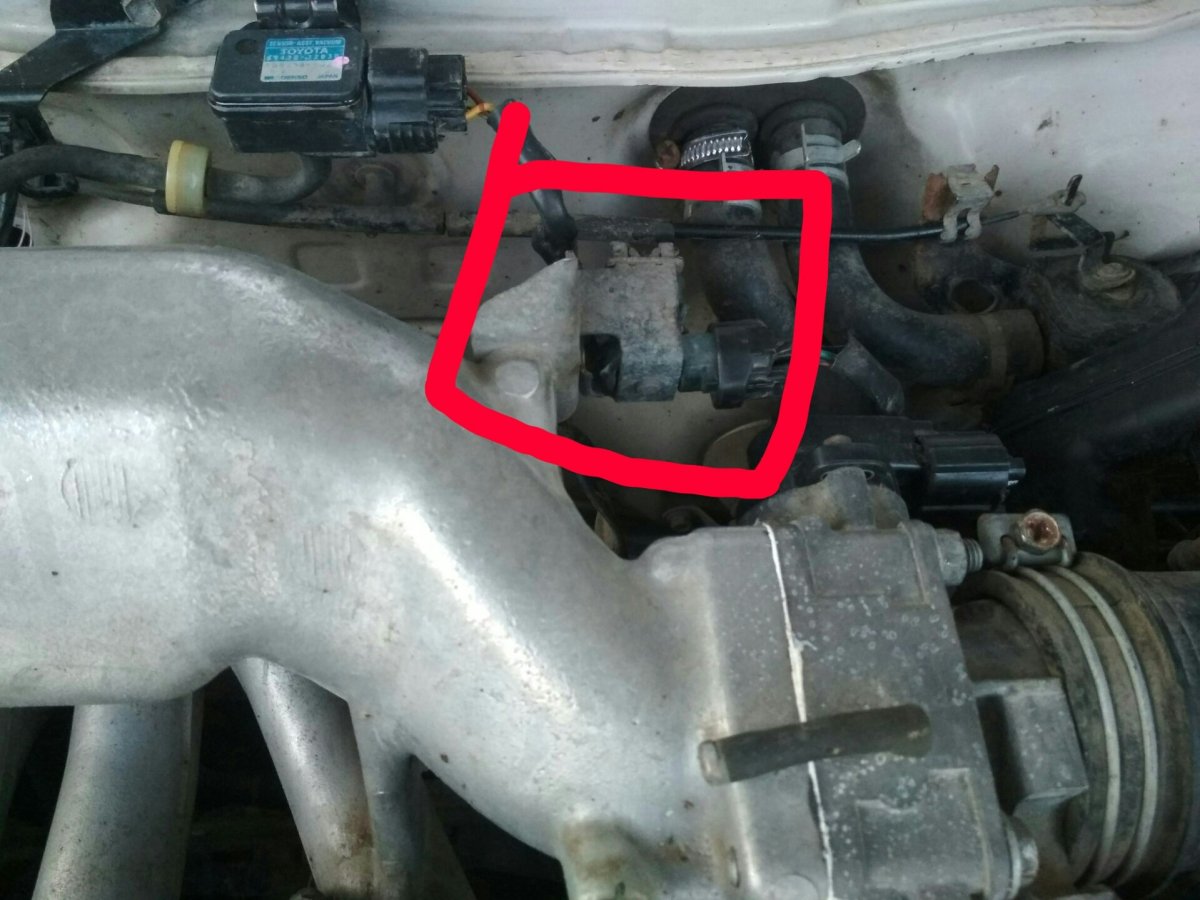 Тойота 4а Фе клапан холодного пуска