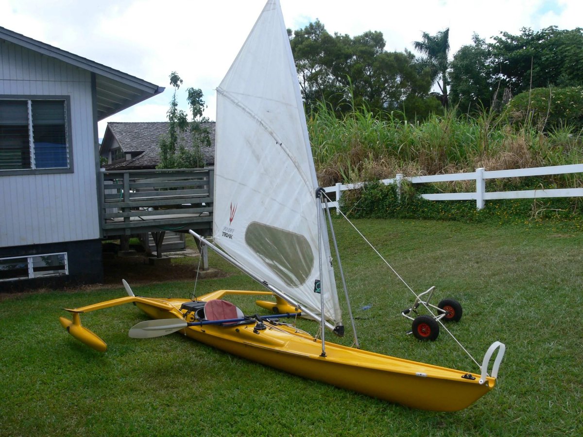 Тримаран парусный