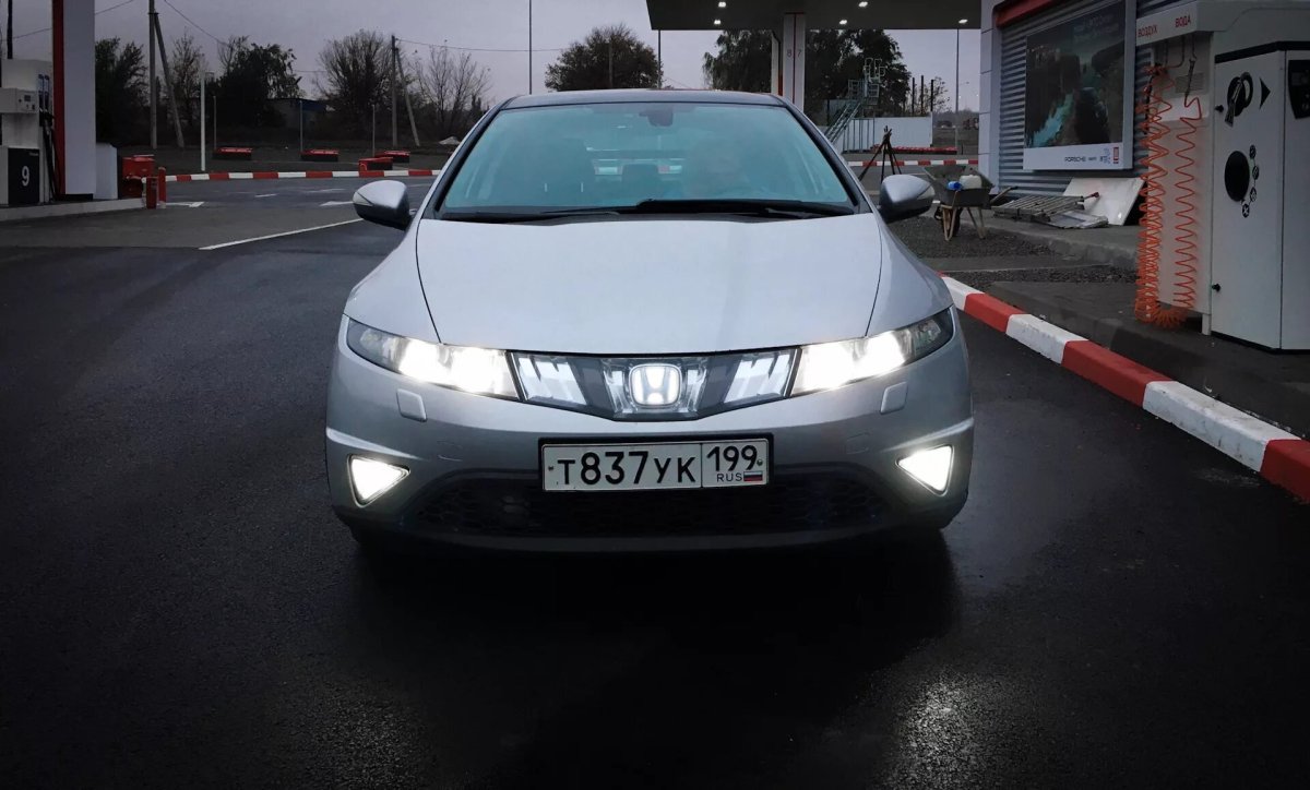 Би led Civic 5d