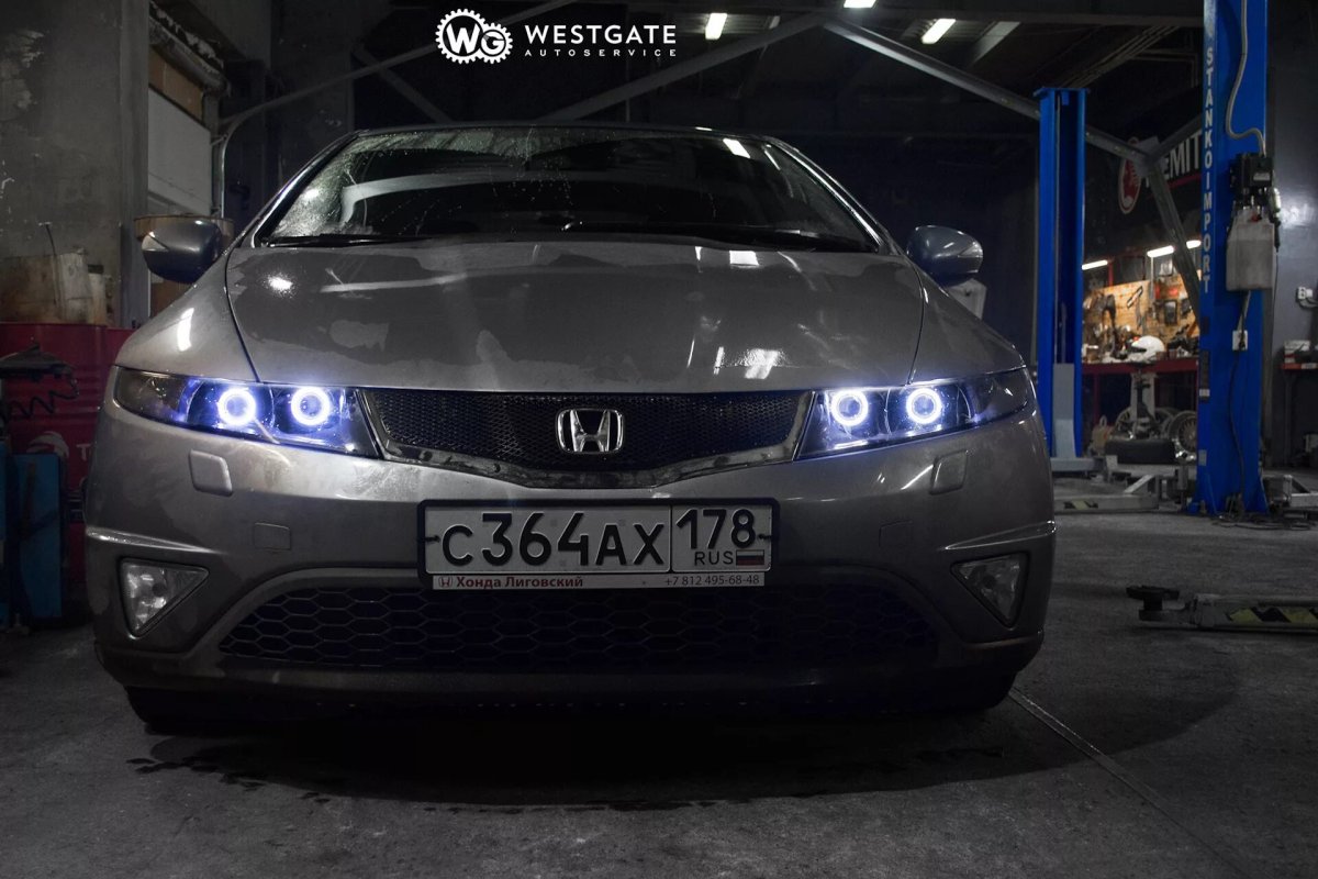 Honda Civic 8 5d линзы