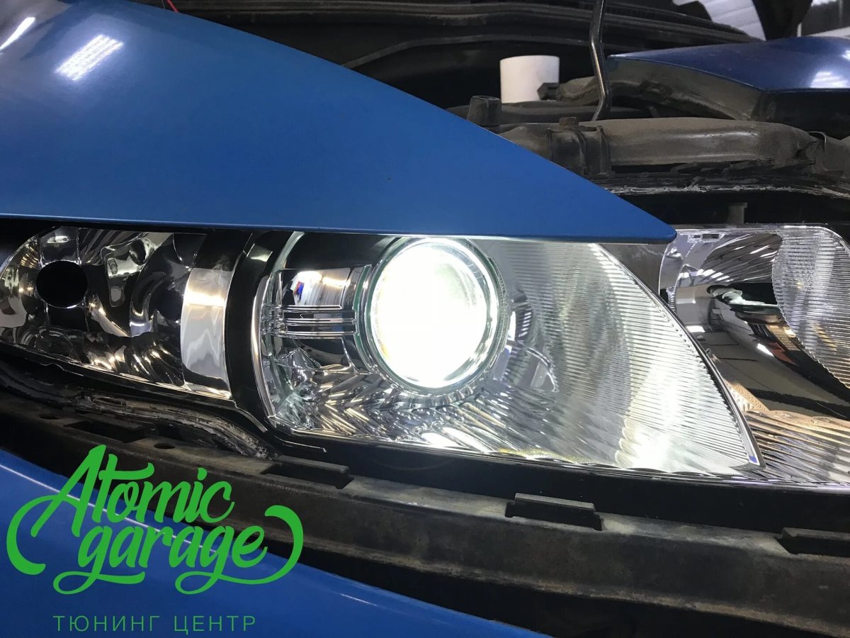 Би лед линзы на Honda Civic 5d