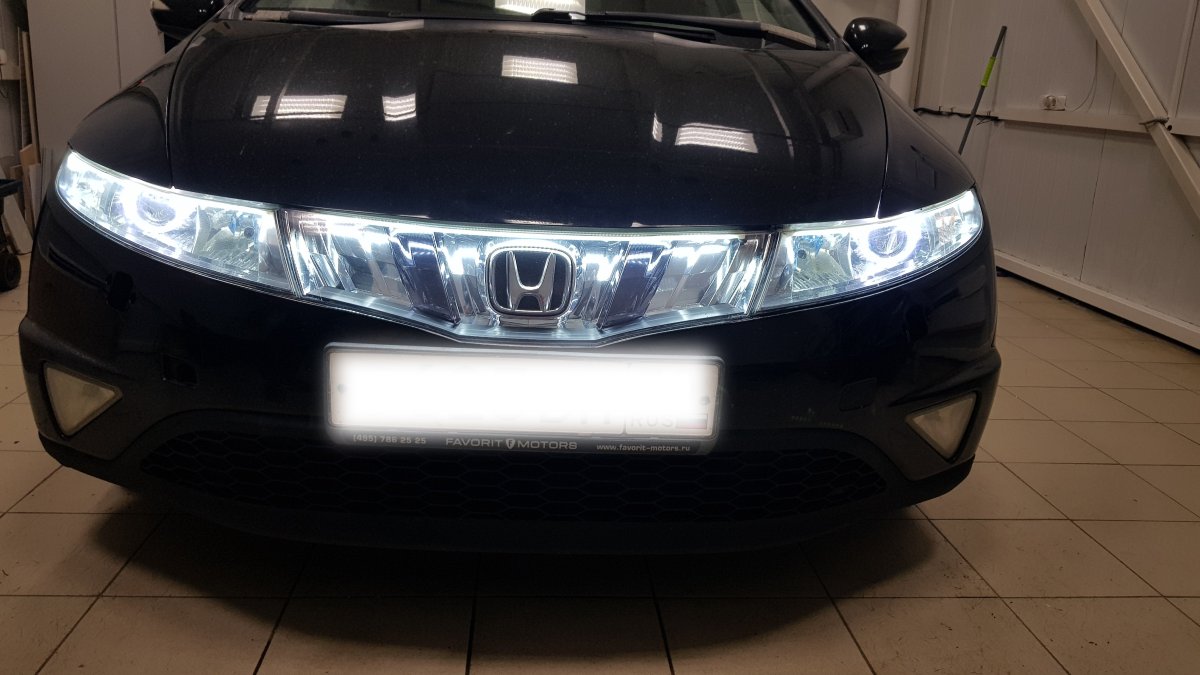 Лампочки ближнего света Хонда Цивик 4д 2008