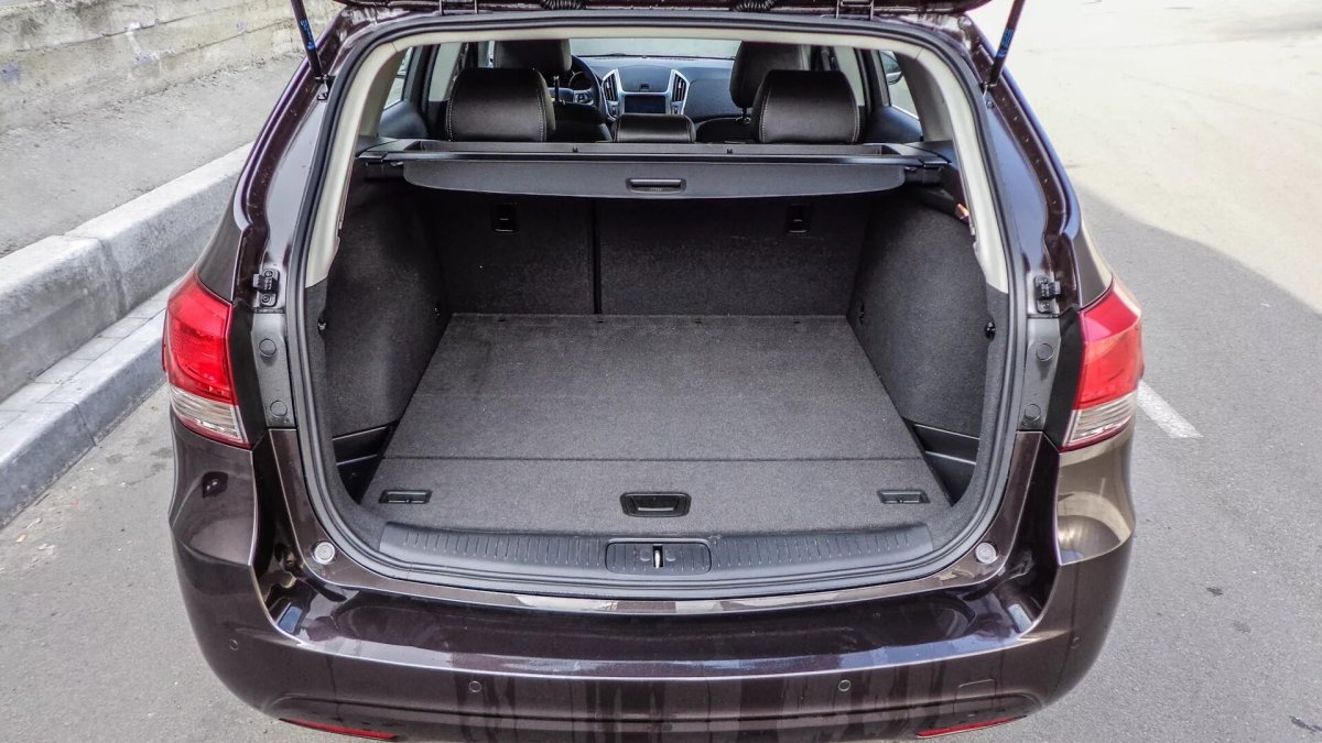 Габариты багажника Шевроле Круз универсал