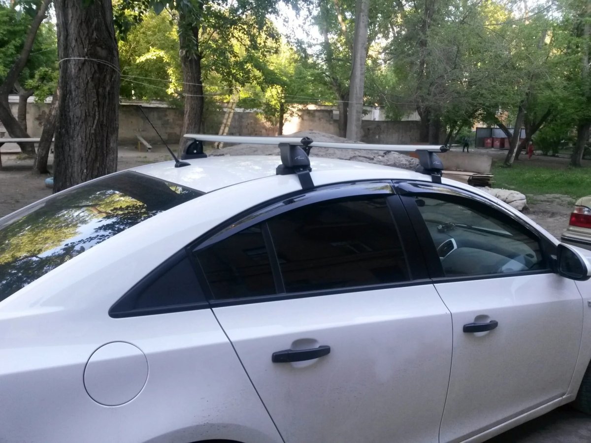 Багажник Lux стандарт на крышу Chevrolet Cruze (2009-2015) седан, 1.2 м