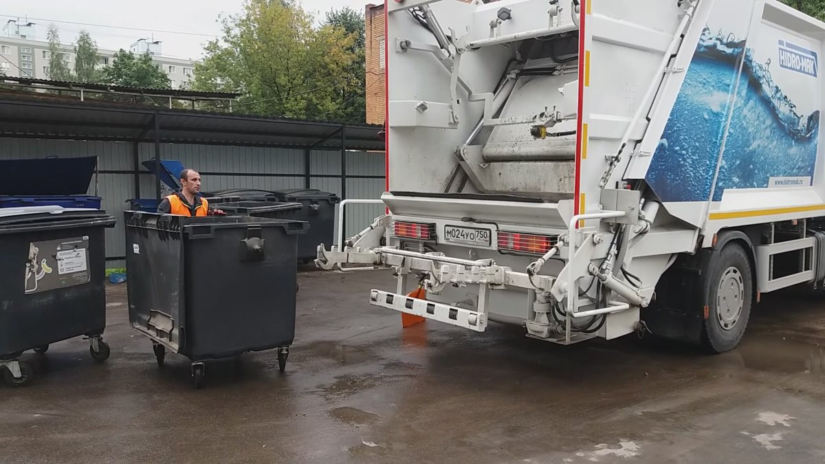 Мойка контейнеров