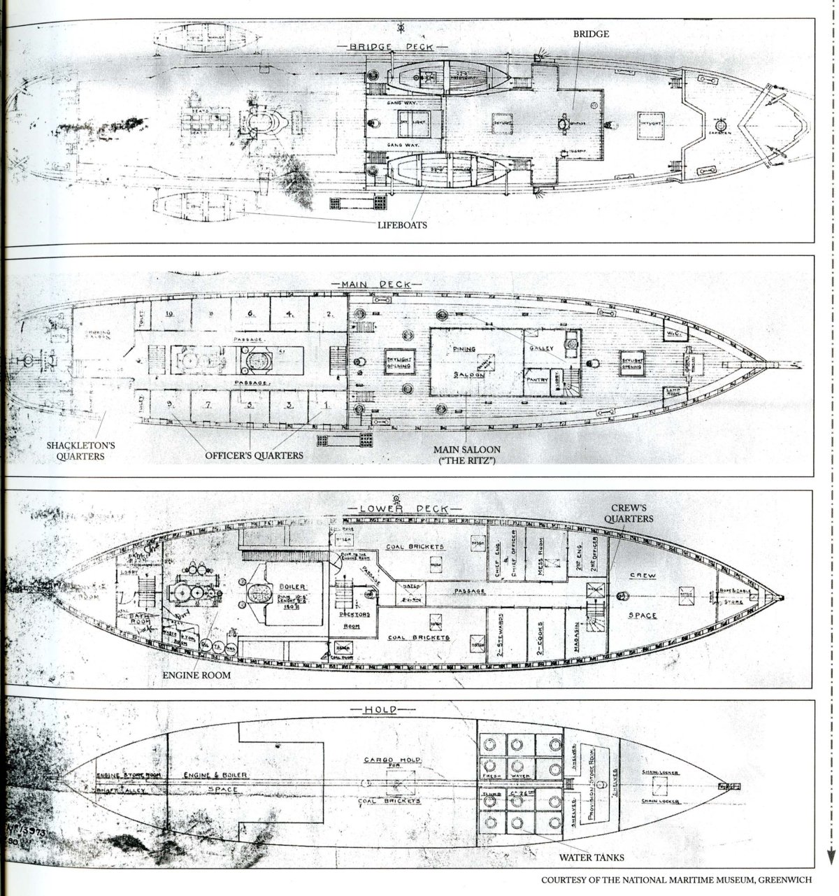 Космический корабль Эндьюранс схема