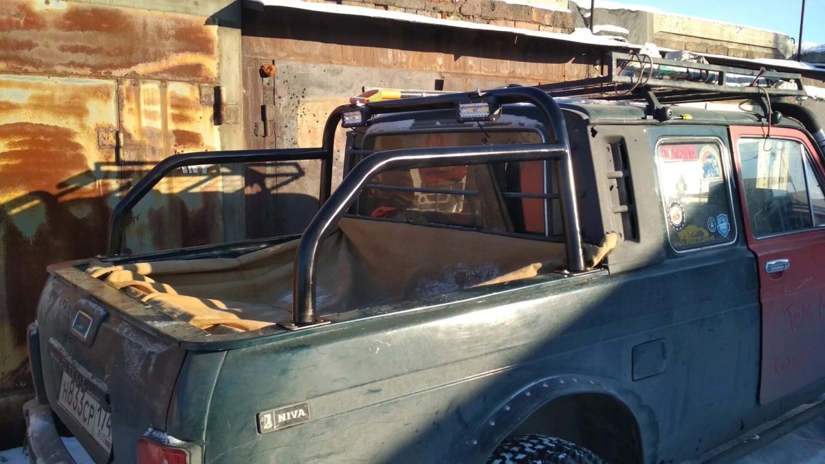 Дуга безопасности Нива пикап 2329