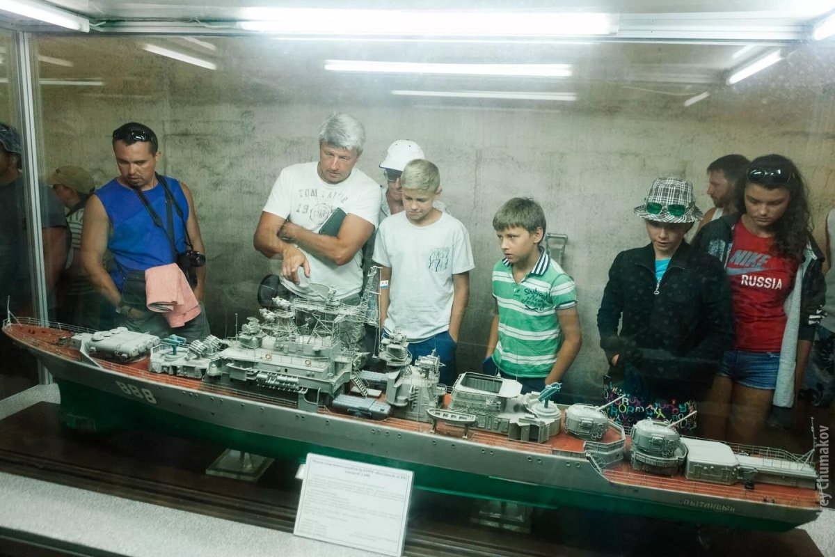 Макет в музее Балаклавы