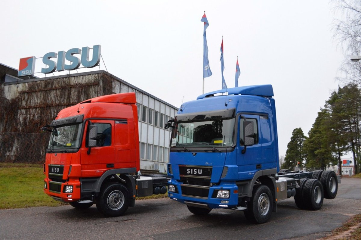 Седельный тягач sisu