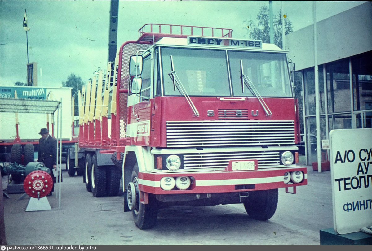 Грузовики sisu m162