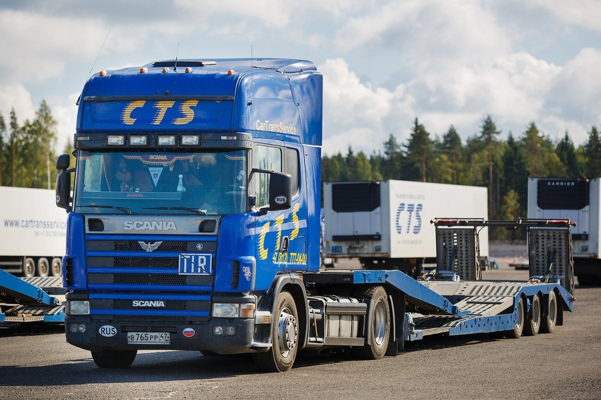 Скания контейнеровоз