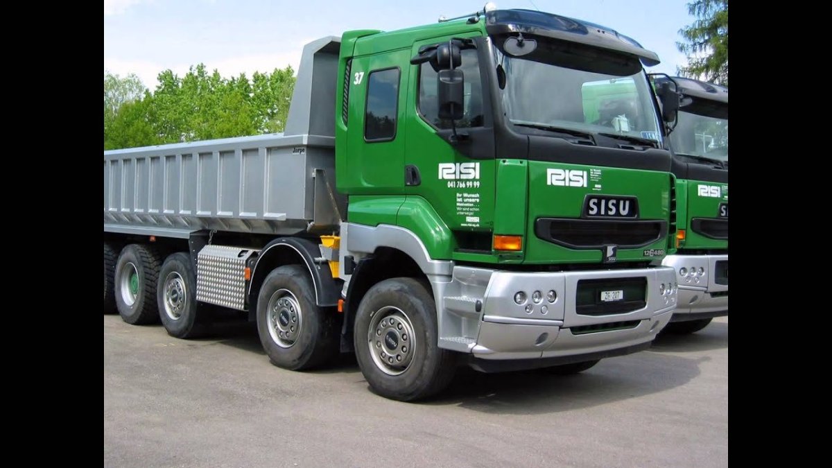 Sisu 8*4 самосвал