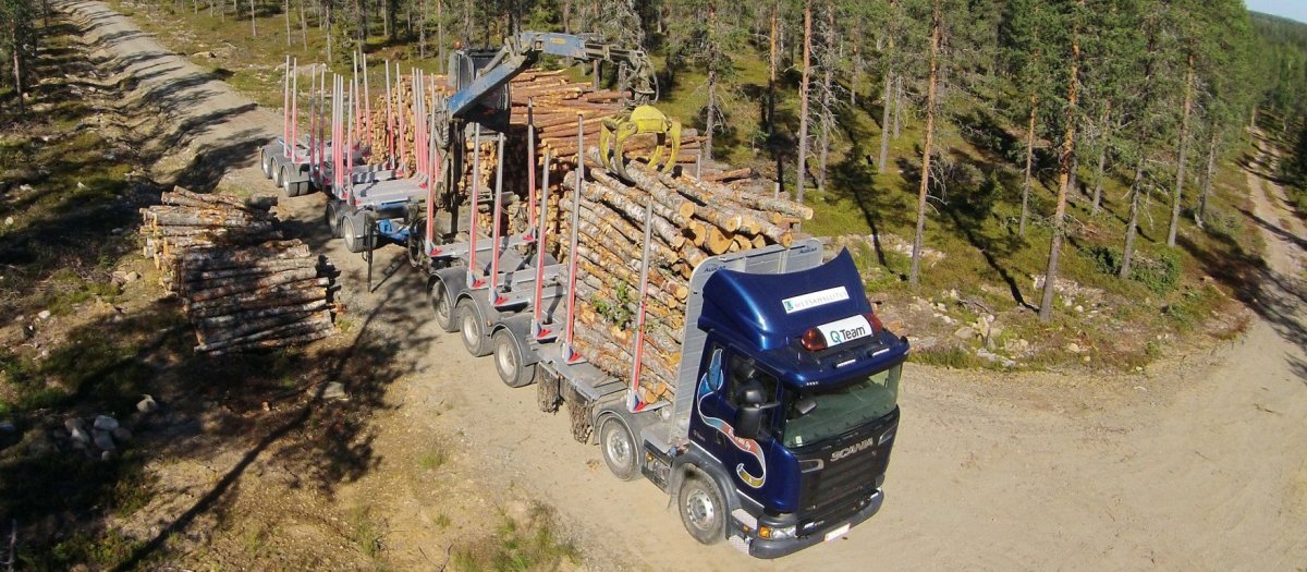 Финские лесовозы