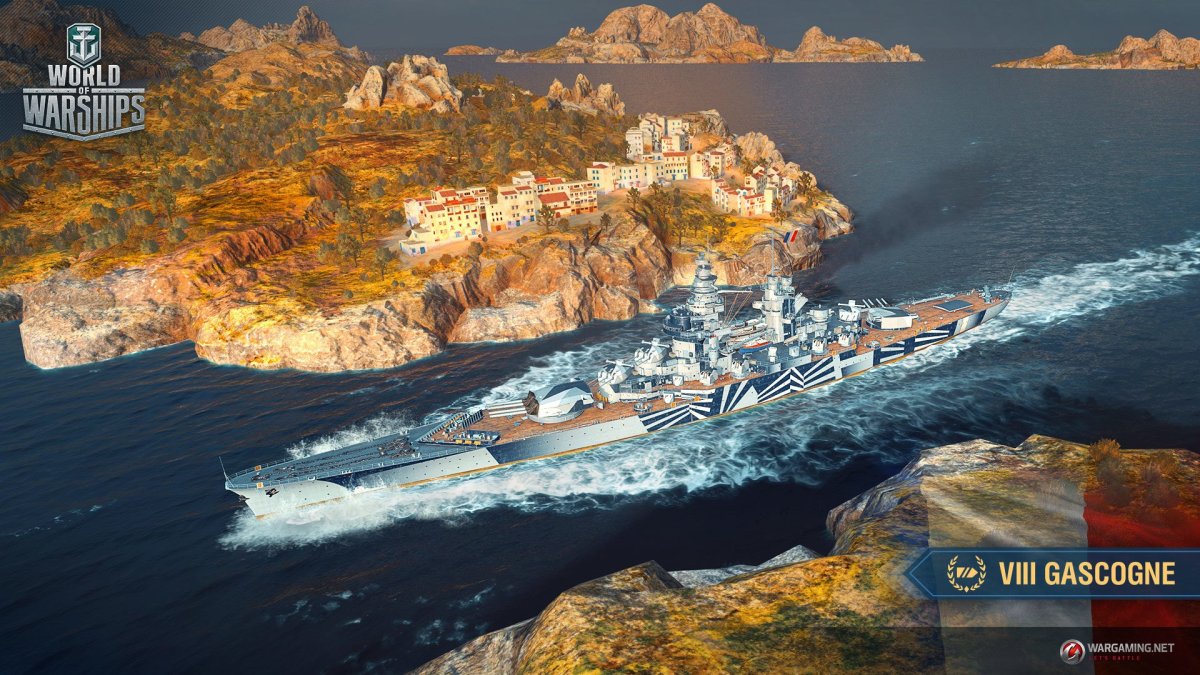 Линкор Ришелье в World of Warships
