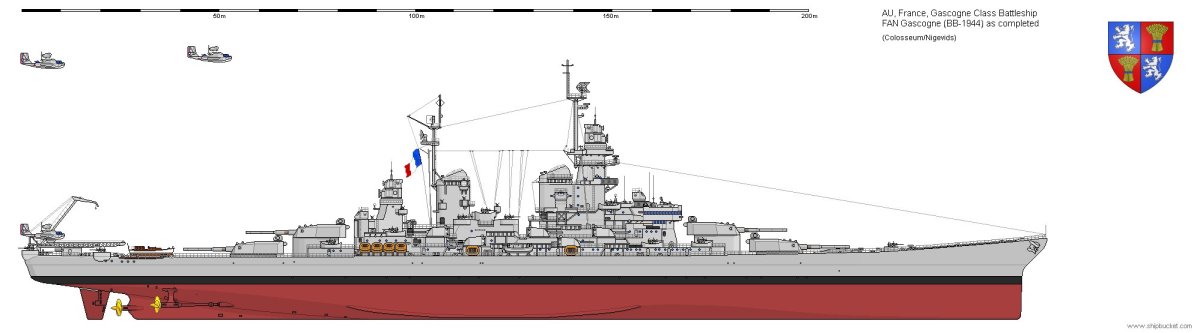 Линкор Витторио Венето чертежи