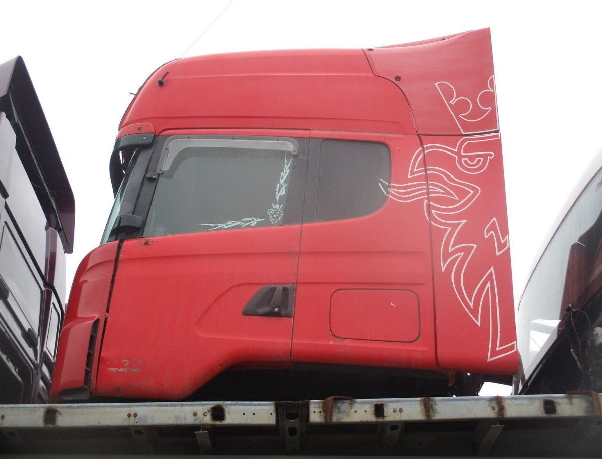 Кабина Скания