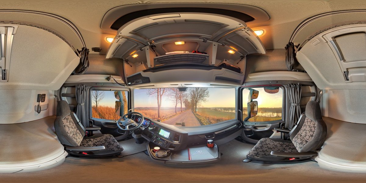 Scania s500 салон