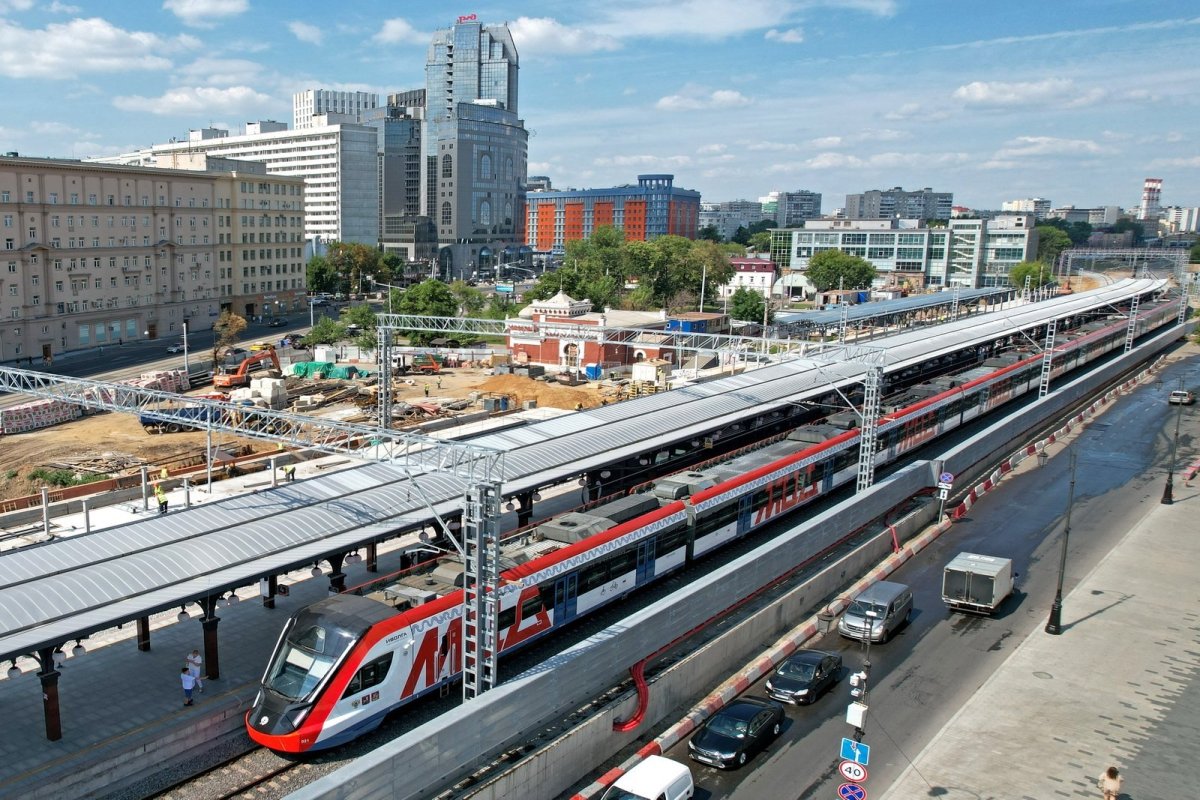 Станция Щербинка МЦД 2