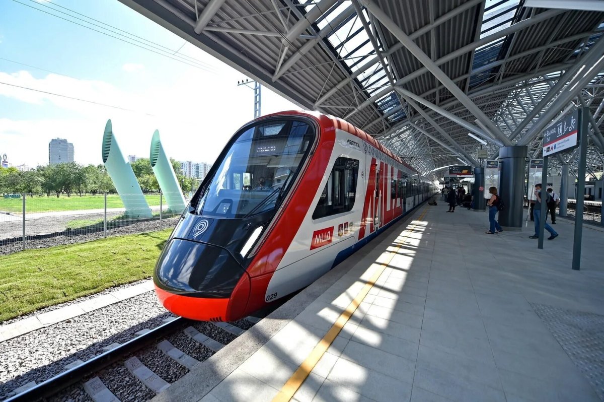 Станция МЦД Славянский бульвар