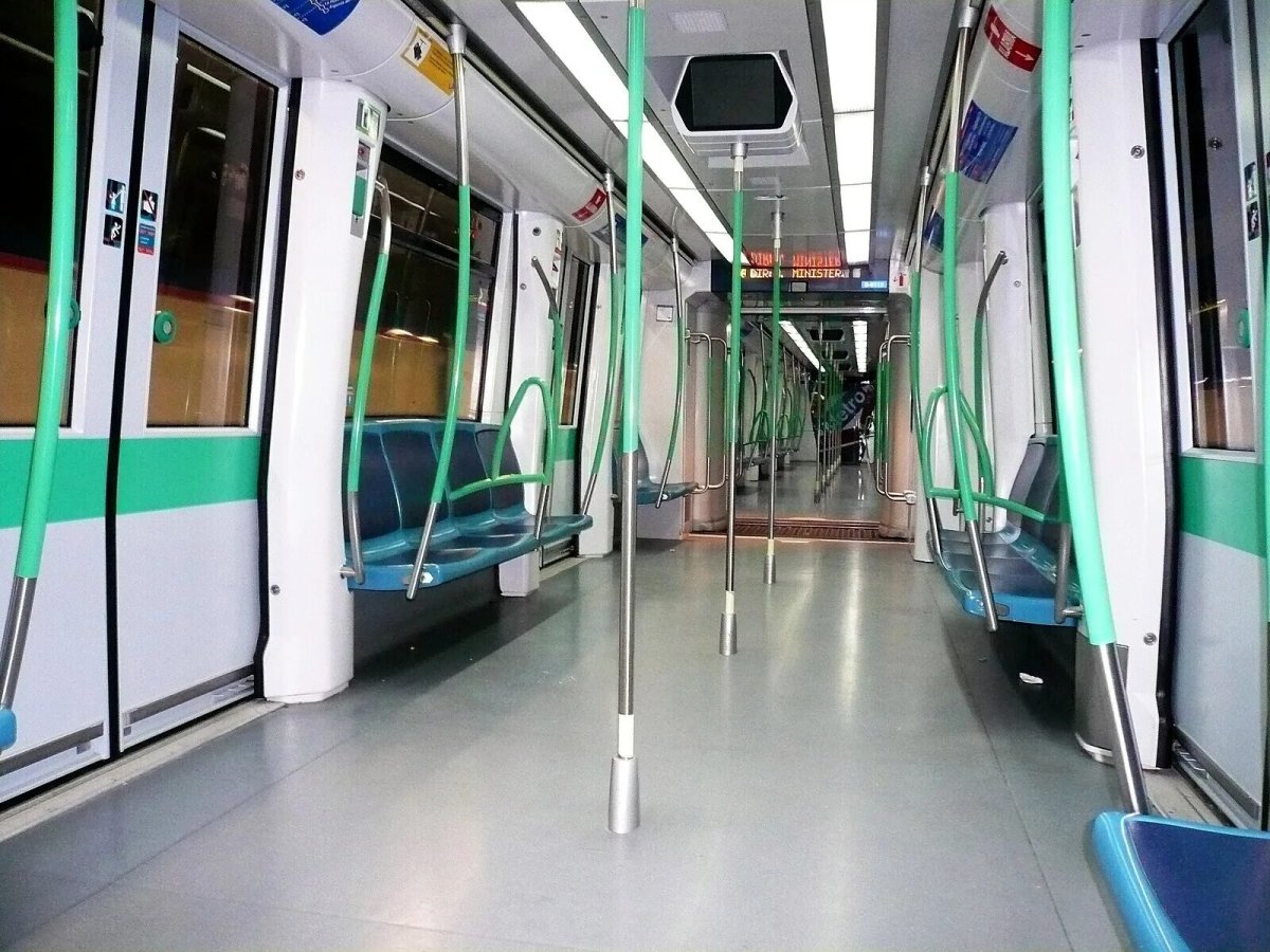 Метро Мадрида поезда