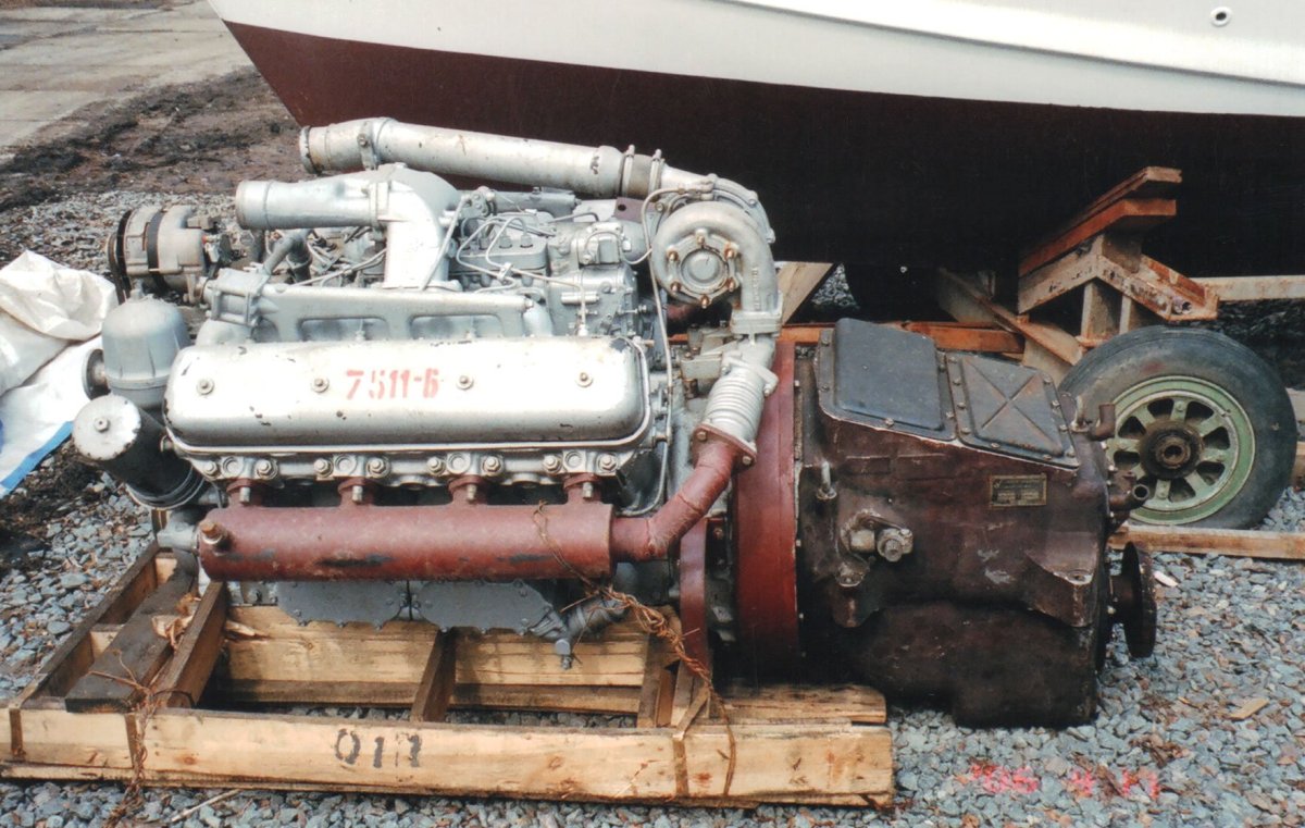 ЯМЗ 236 судовой двигатель