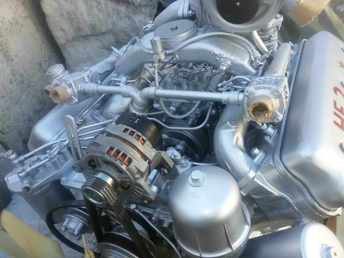 ЯМЗ 236 турбо на Урал 4320