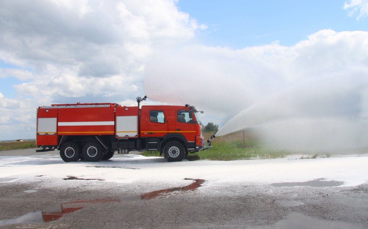 Пожарный КАМАЗ 43118 Аэродромный