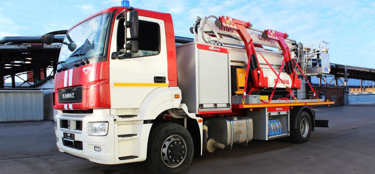 Спайдер пожарная техника