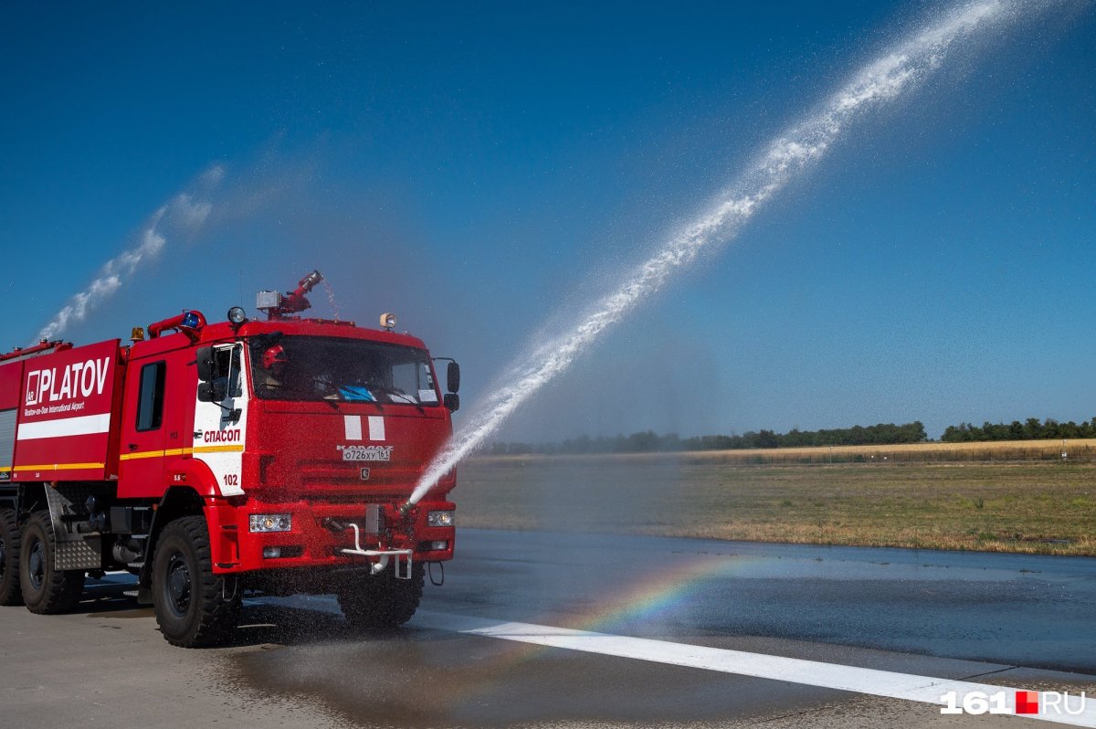 Пожарная АЦ КАМАЗ 65222