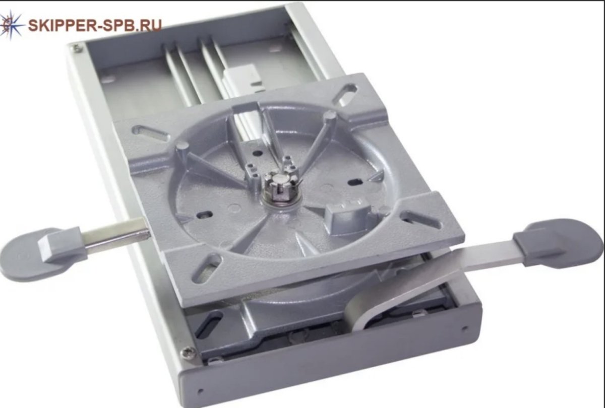 Поворотный механизм с салазками и фиксацией 383120l