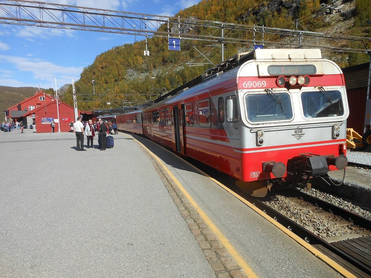 Норвежские электрички