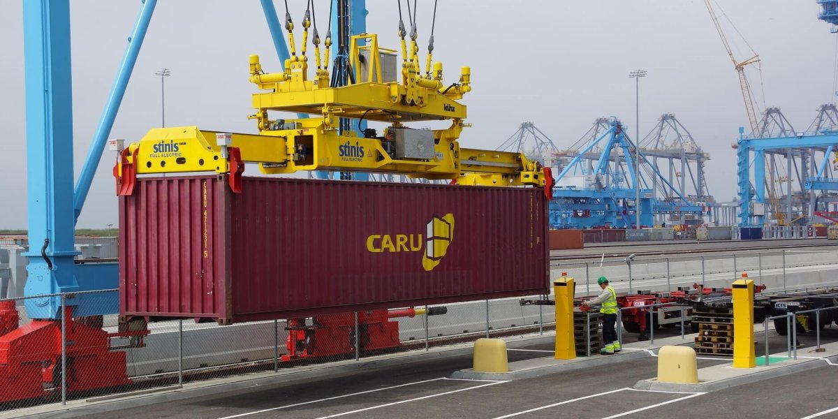 Контейнерный спредер