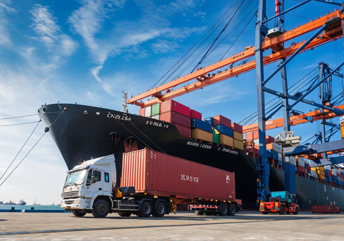 Порт Новороссийск контейнерного терминала