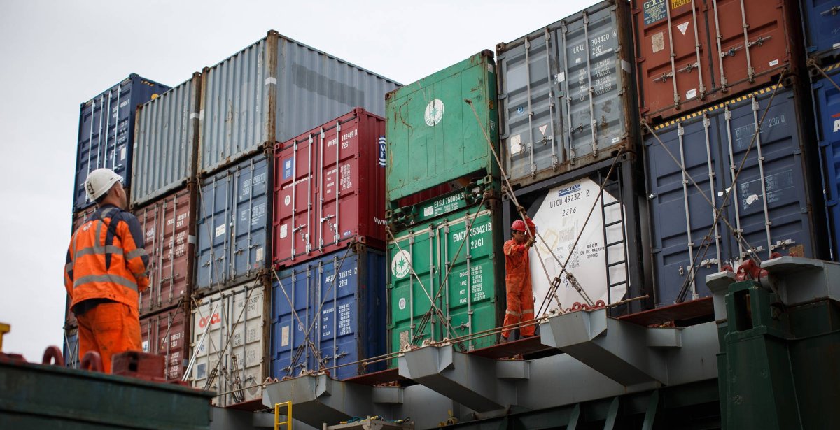 Крепление контейнеров