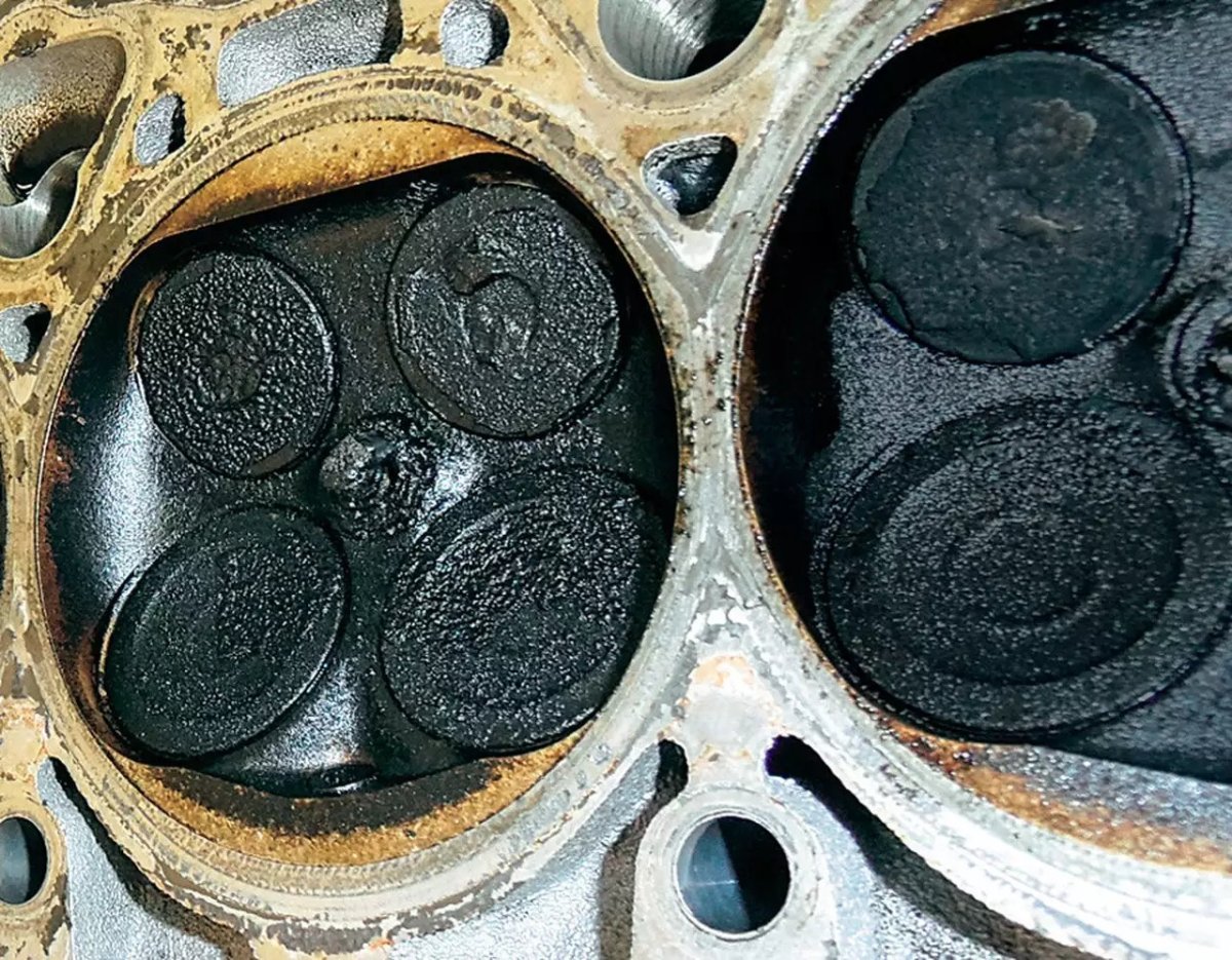 Отложения в двигателе