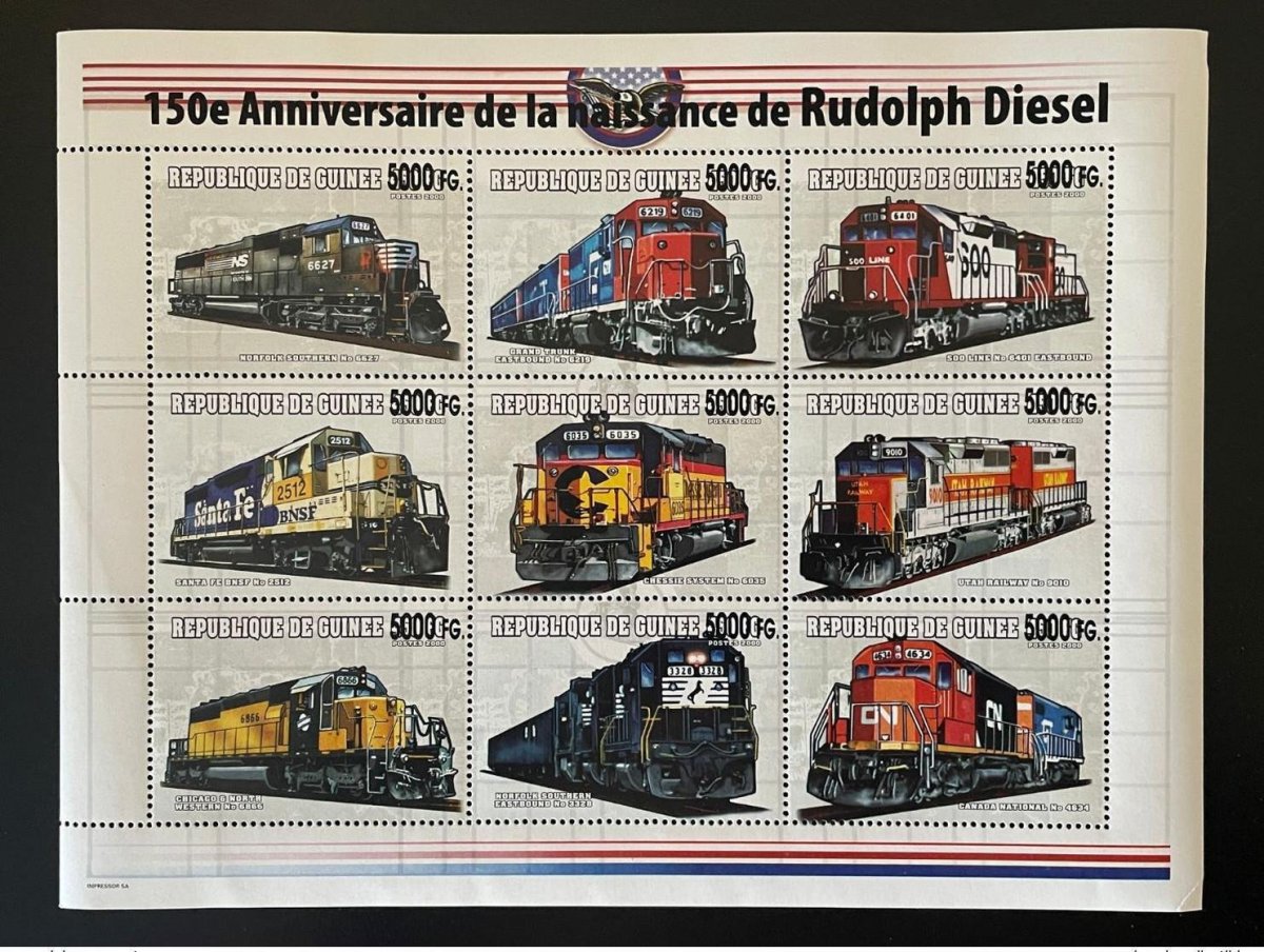 Поезда в Гвинее