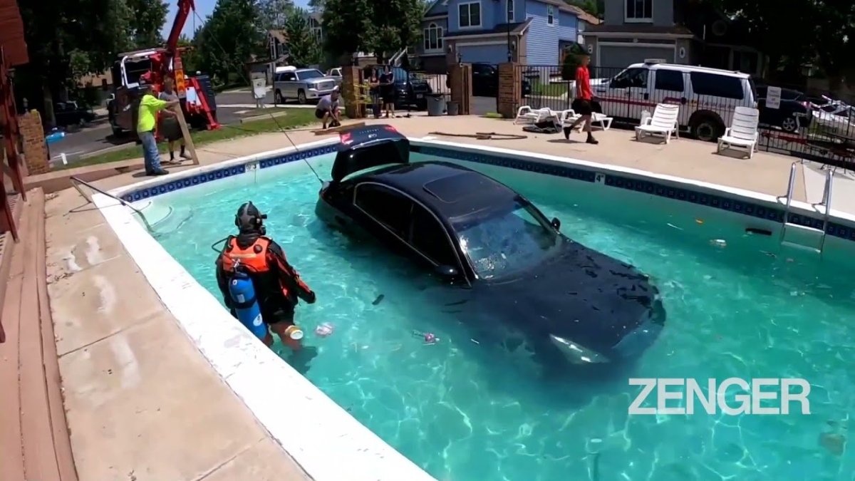 Бассейн в авто