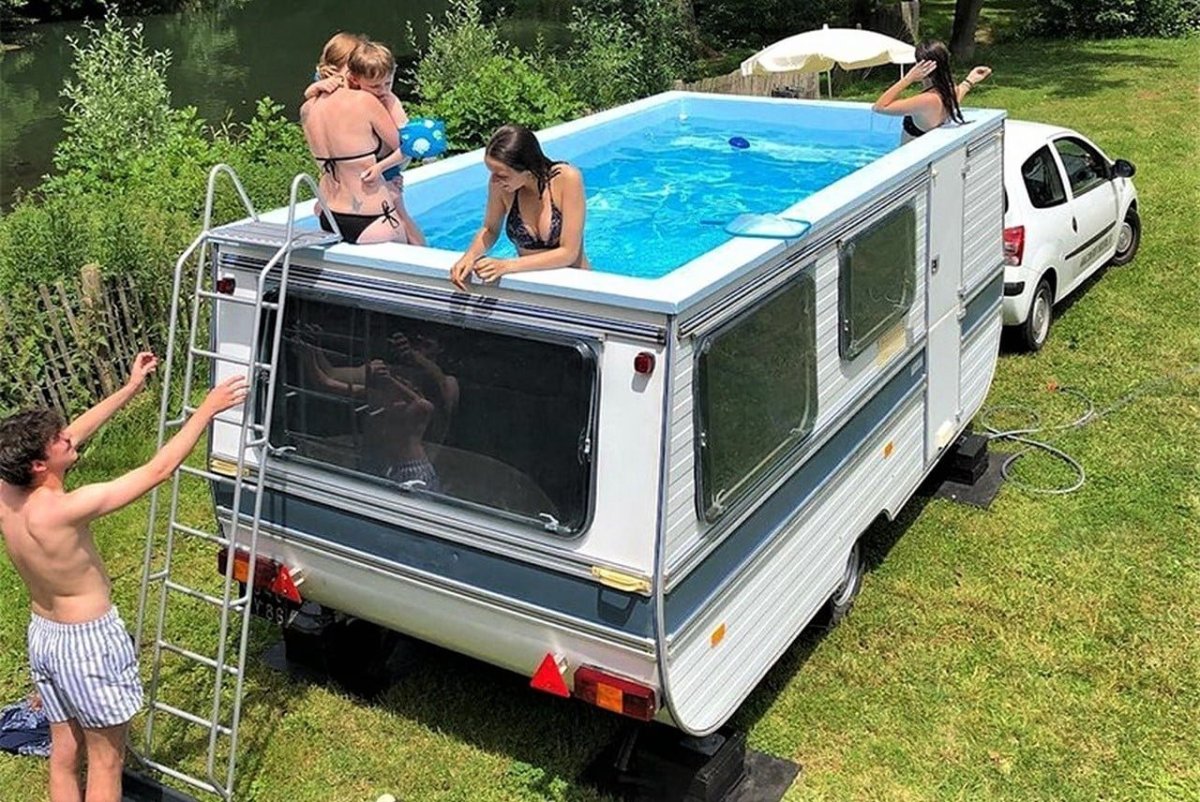 Джакузи на колесах