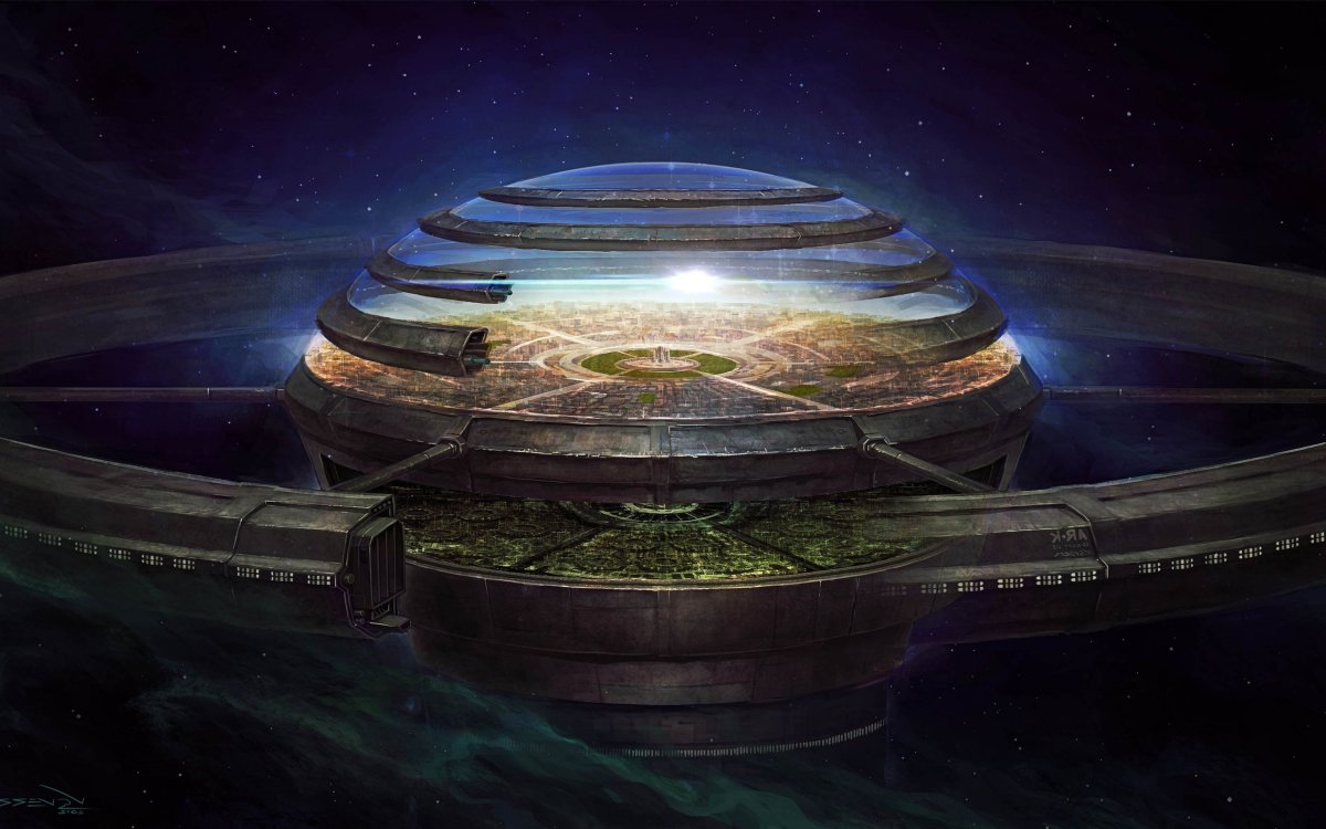Сфера Дайсона НЛО корабль