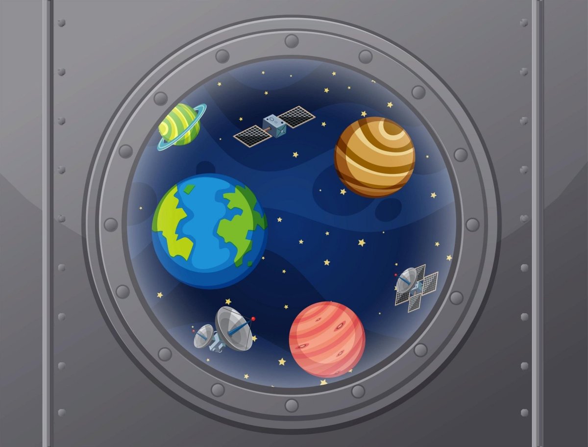 Вид из космического корабля