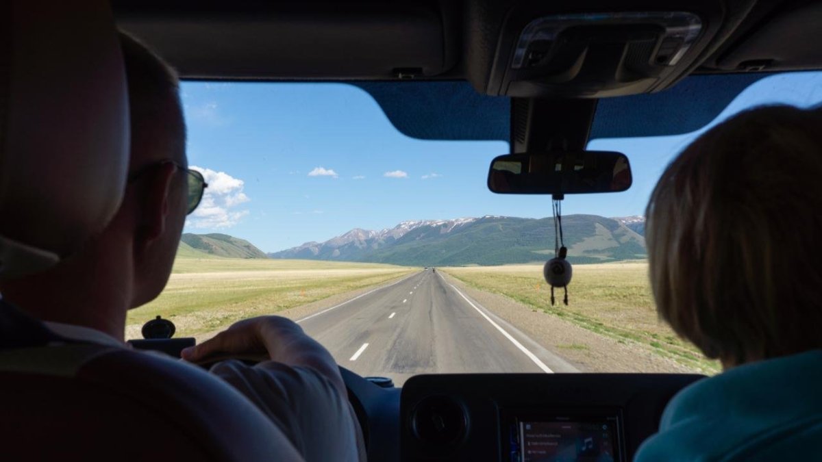 Путешествие на машине по России