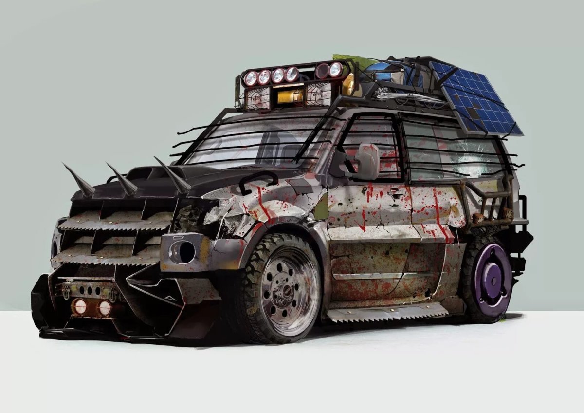 Форд пикап f650 для зомби апокалипсиса