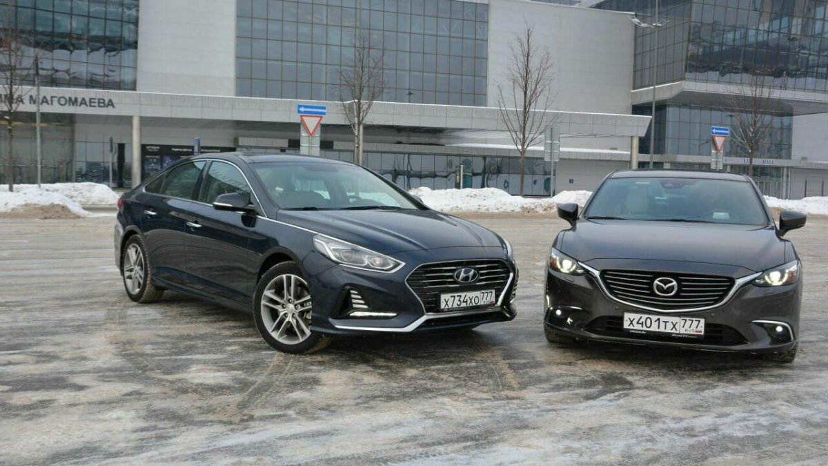 Хендай Соната и Мерседес