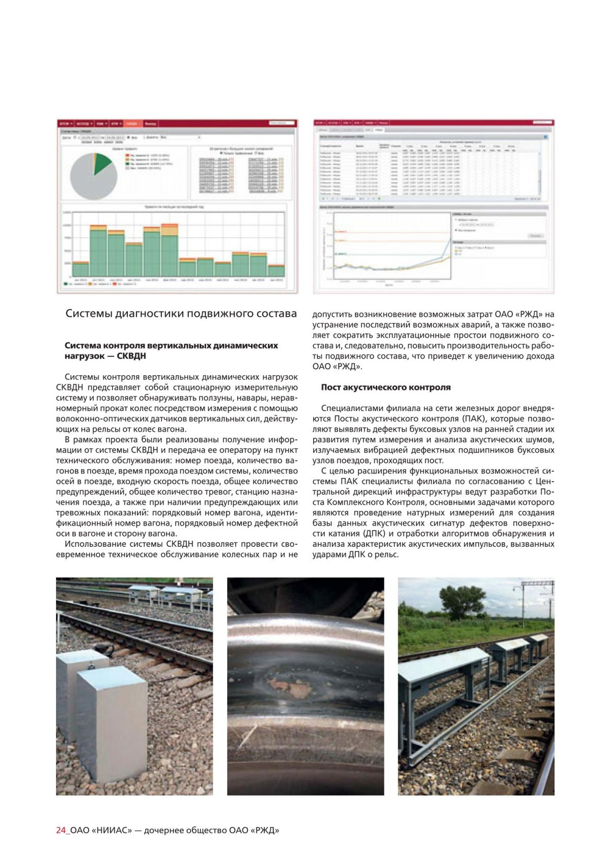 Системы диагностики подвижного состава