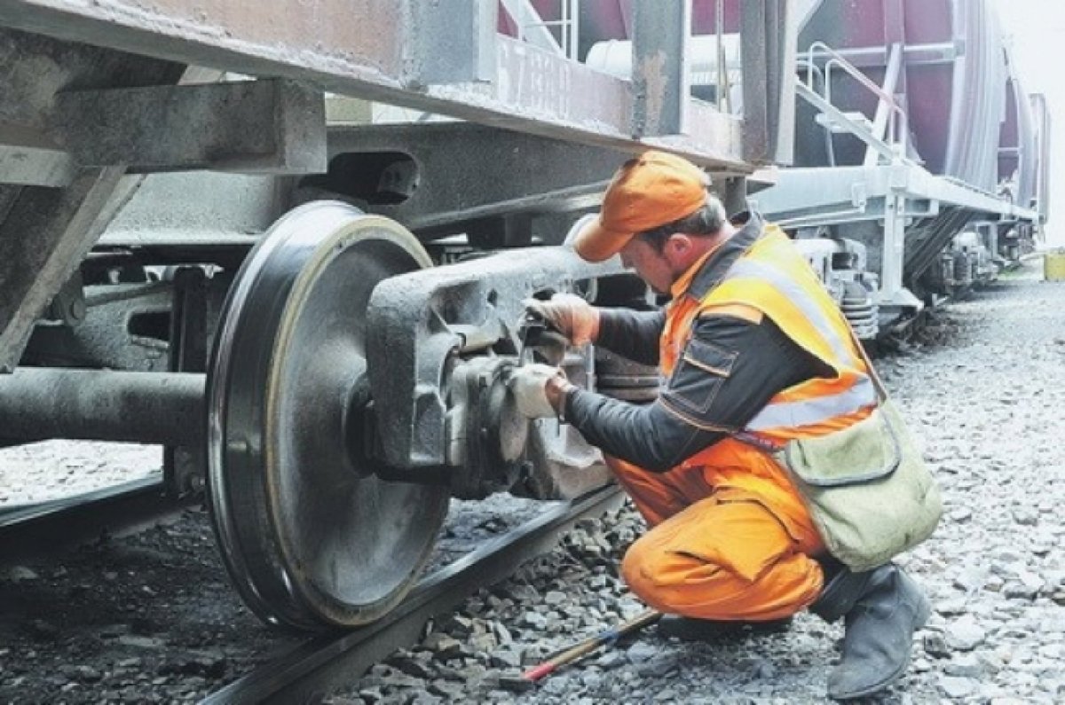 Вагонное депо грузовых вагонов