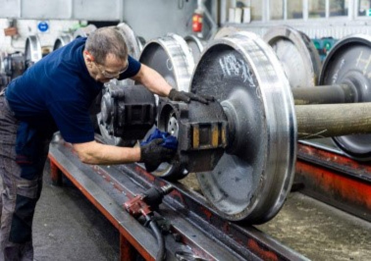 Моечная машина колесных пар ВРК 1