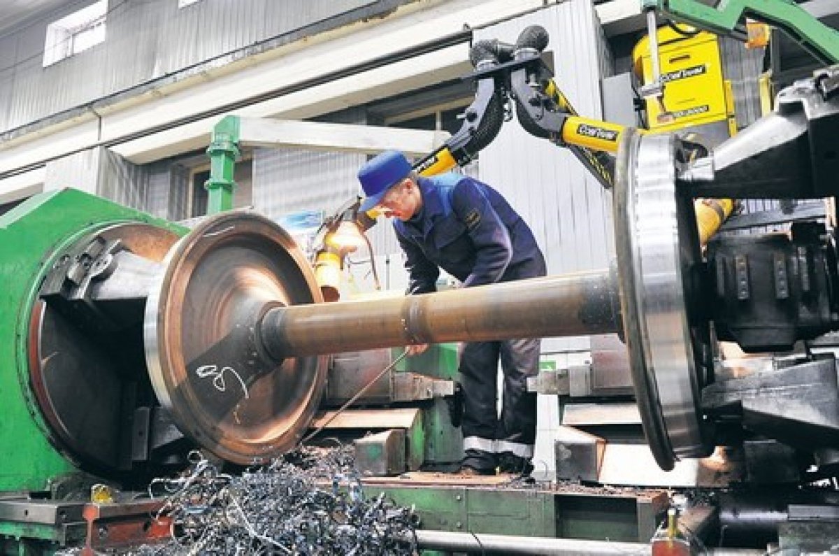 Обточка бандажей колесных пар