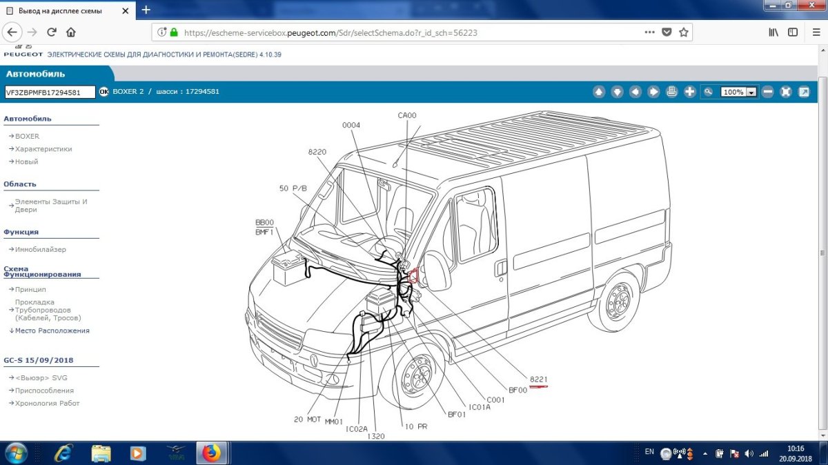 Проводка Пежо боксер 3 схема расположения