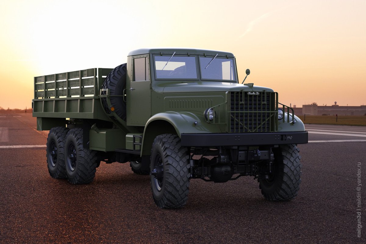 КРАЗ 214 легендарные Грузовики