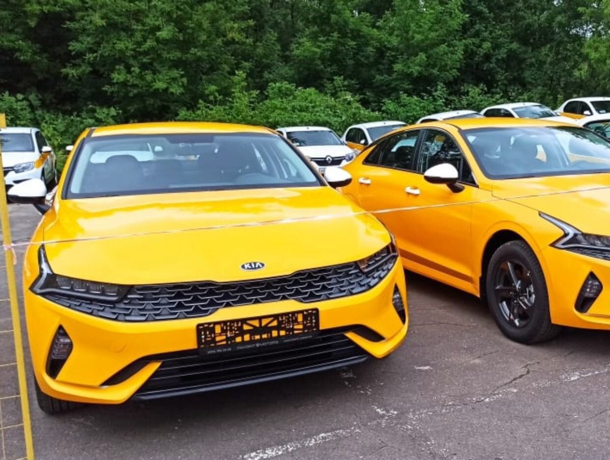 Kia k5 Яндекс такси